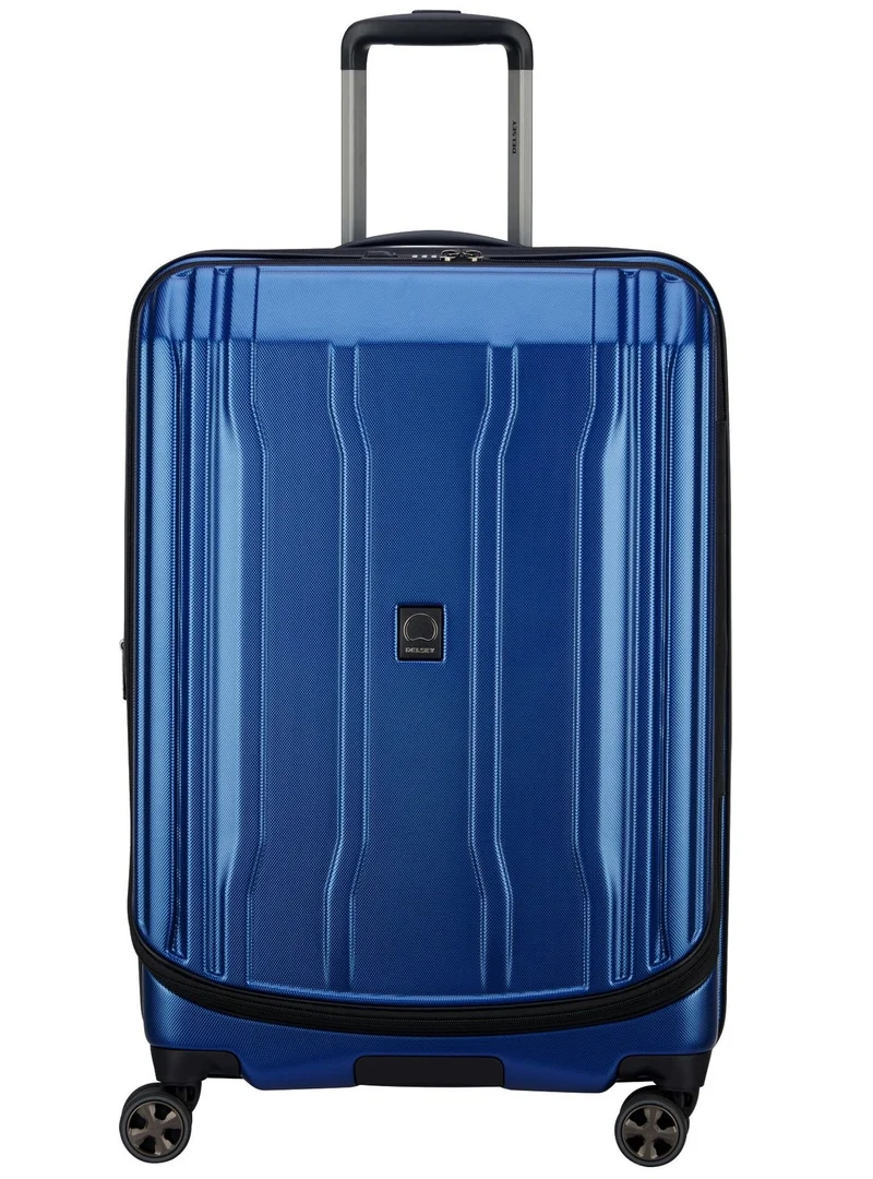Cruise 70 Cm Hardside 4-Double Wheeled Check-In Luggage Trolley - Blue